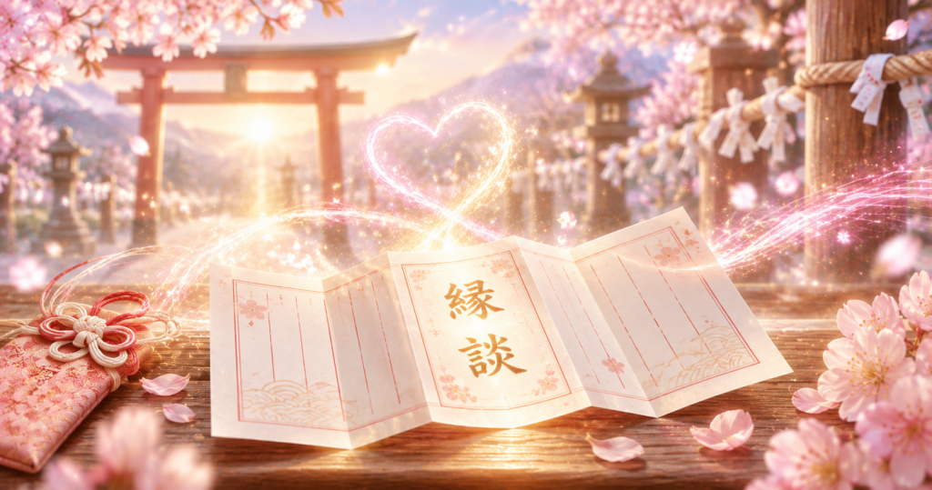 おみくじの「縁談」とは？恋愛・待ち人との違いと、運勢&times;文言でわかる読み方診断