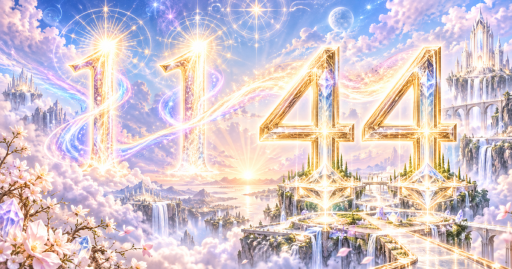 エンジェルナンバー1144の意味｜場面&times;着想か実行かで読み解く診断ガイド