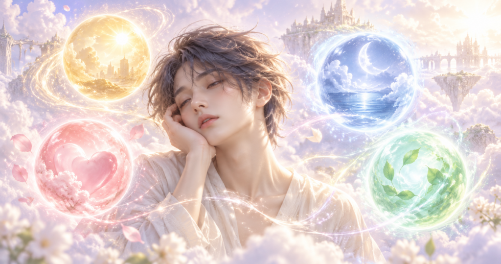 眠気のスピリチュアルな意味｜状況&times;感情&times;頻度で読み解く4タイプ診断と現実的な原因の見分け方